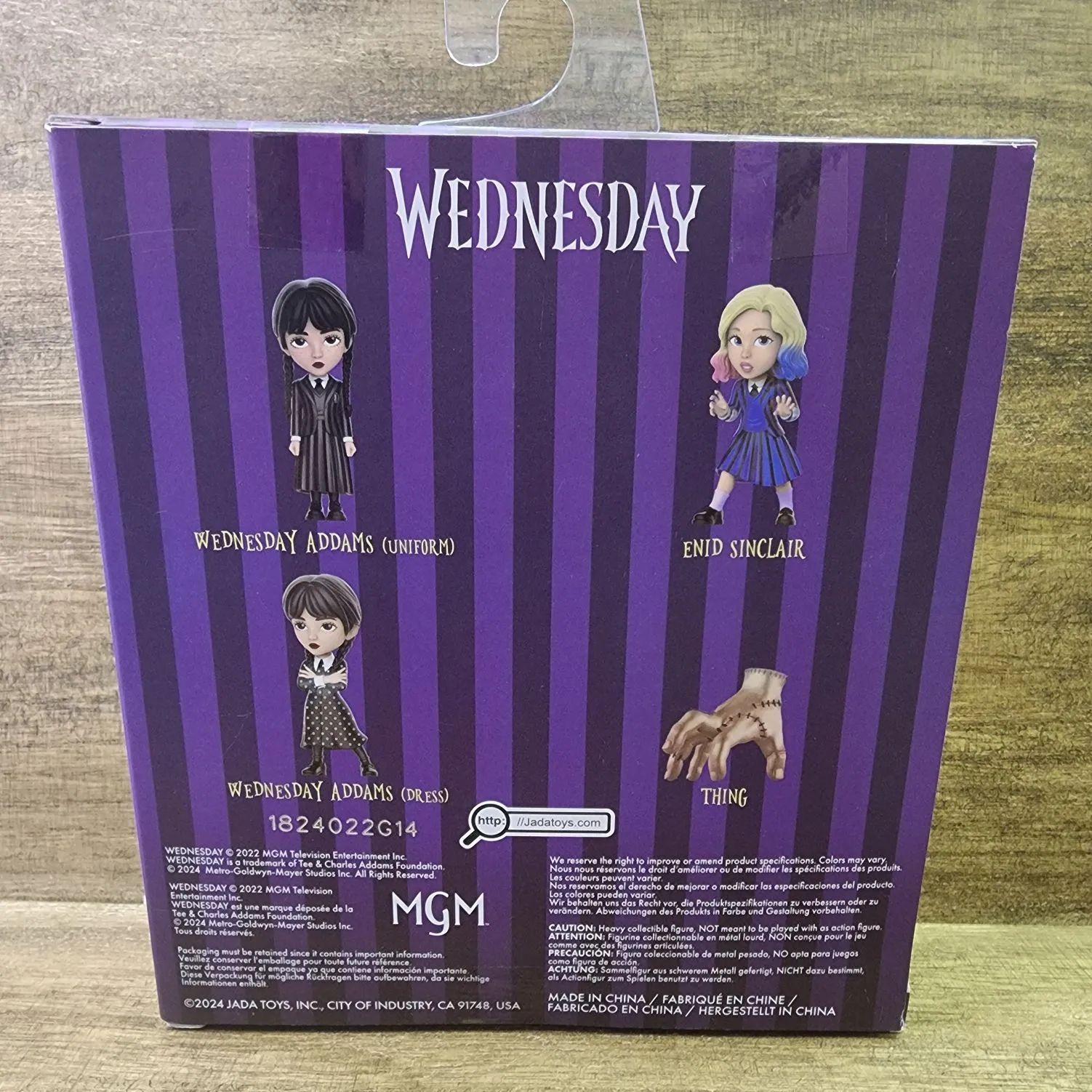 JADA TOYS WEDNESDAY ウェンズデー ダイキャストフィギュア 4体