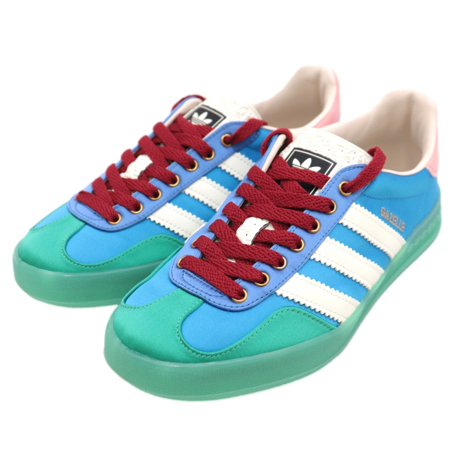美品adidas × gucci ガゼル　スニーカー　レディース 22 未使用 グッチ × アディダス ガゼル スニーカー レディース