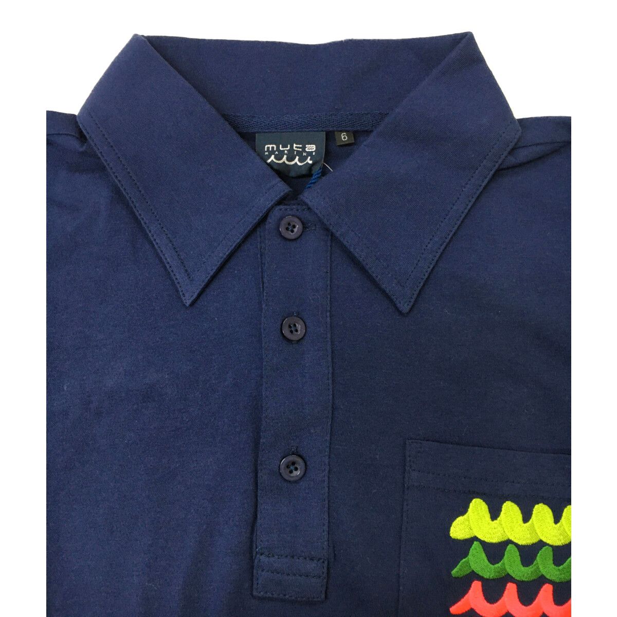 MUTA ネイビー ポロシャツ MMK-446083 新品　未使用品 楽天市場】muta MARINE ムータ マリン ポロシャツ MMMK-446083