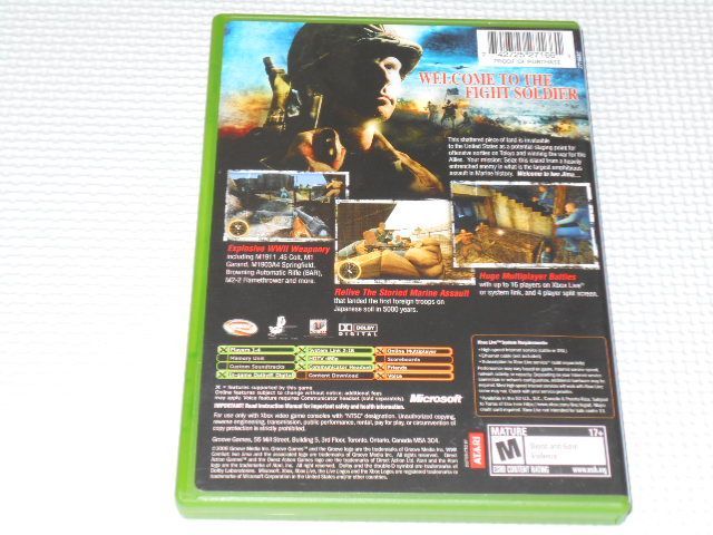Xbox - xbox★WORLD WAR 2 COMBAT IWO JIMA 海外版 Amazon.com: WWII Combat Iwo Jima - Xbox : Video Games