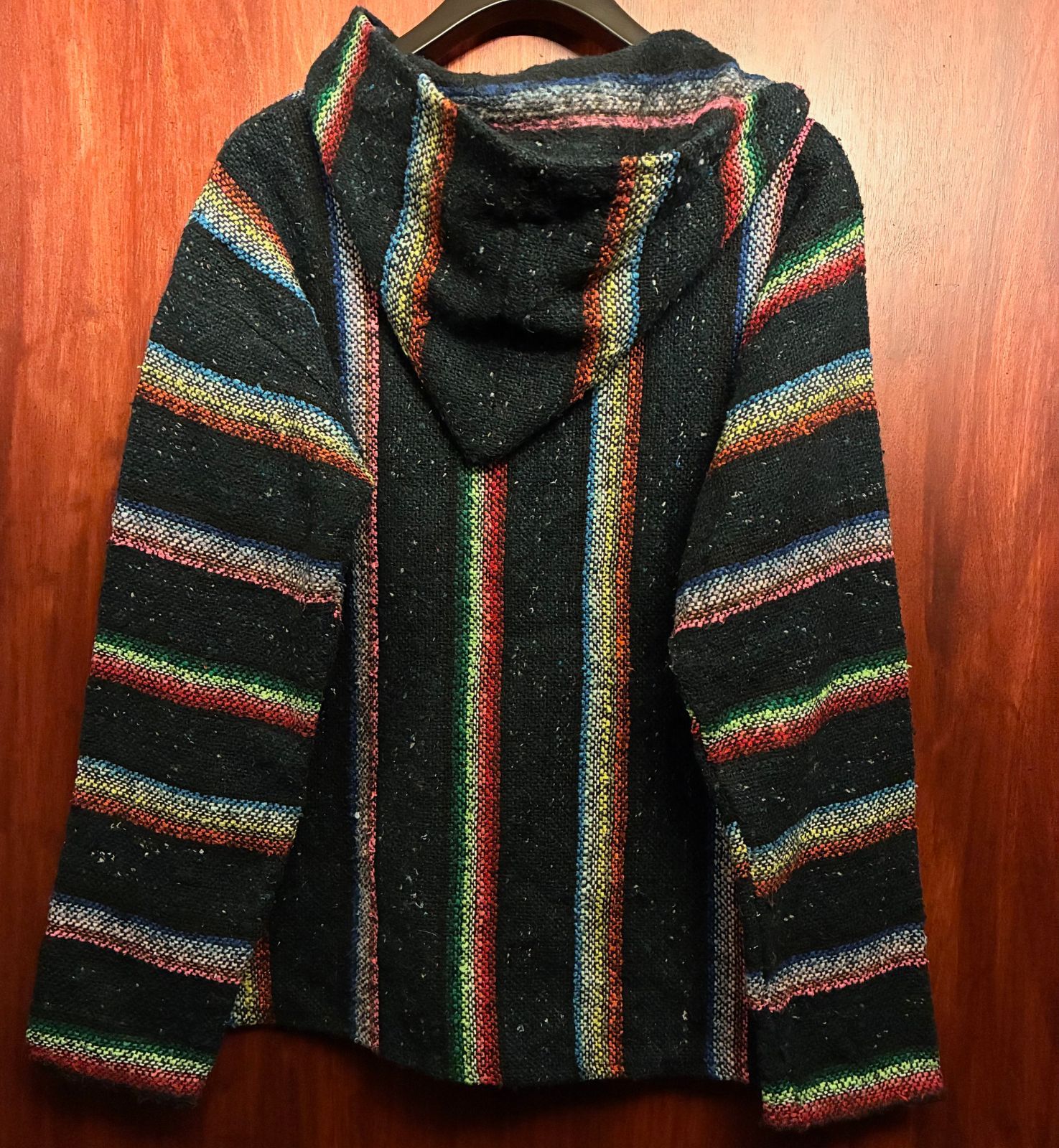 MADE IN MEXICO製 90s EARTHBOUND TRADING CO メキシカンラグ柄 プル 