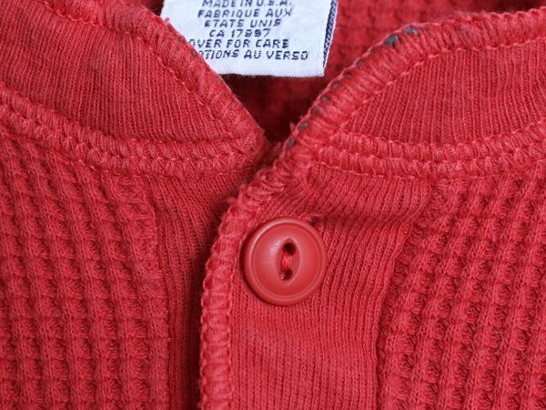 【オールドギャップ】【90s made in usa】サーマルTシャツ お得なクーポン配布中!】 90s USA製 オールド ギャップ ヘンリー