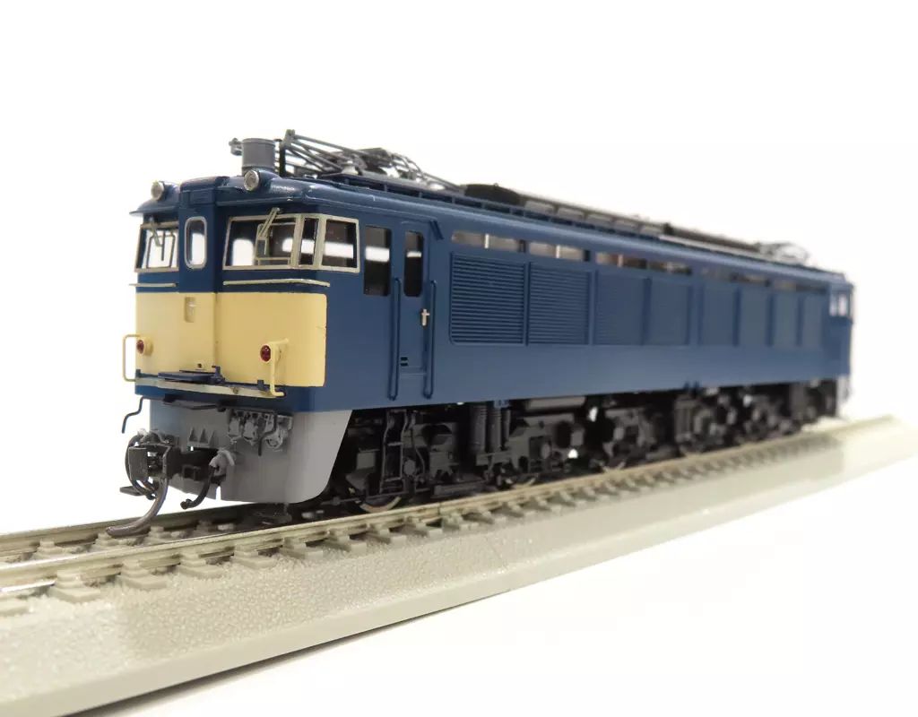 鉄道模型 HOゲージ 1|80 EF 63 2次型 青|クリーム 警戒色 12075