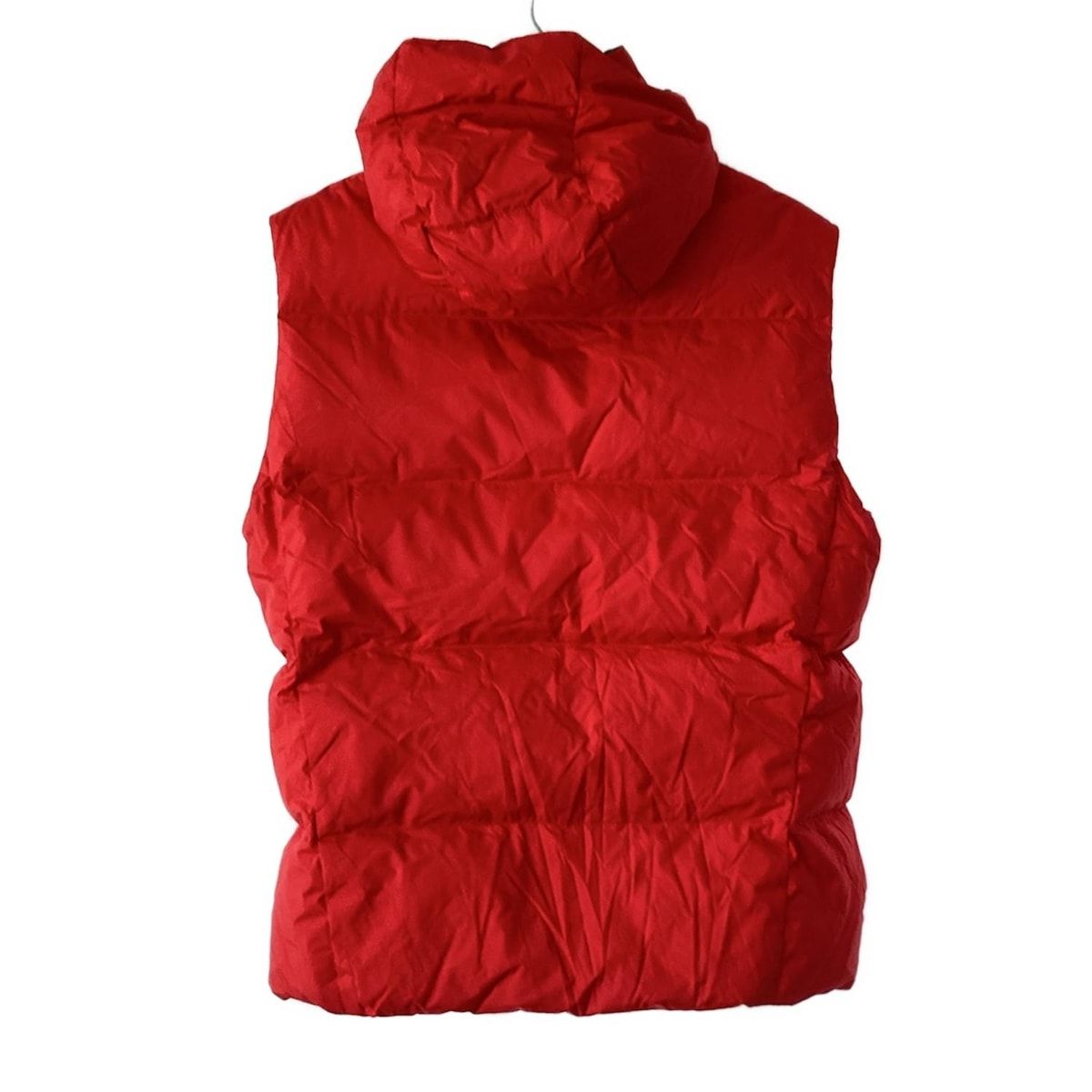 POLObyRalphLauren ポロラルフローレン ダウンベスト サイズs S メンズ ビッグポニー レッド フード取り外し可 冬