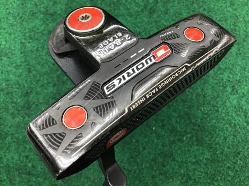 オデッセイ O WORKS 2 BALL BLADE 33インチ パター PT スチール フレックスその他 メンズ 男性用 右利き 右用 Cランク ゴルフクラブ