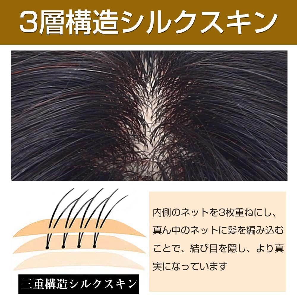  子顔効果 白髪隠し レディース 簡単装着 リアル人工頭皮 分け目自然 医療用 ぱっつん前髪 女性 ポイントウィッグ 自然色 総手植え 人毛 20 cm 部分ウィッグ YOYO ワゴン その他 文房具 事務用品