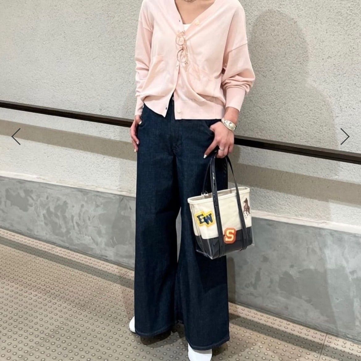 新品 スピックアンドスパン Spick & Span SOMETHING 別注 LISA SUPER