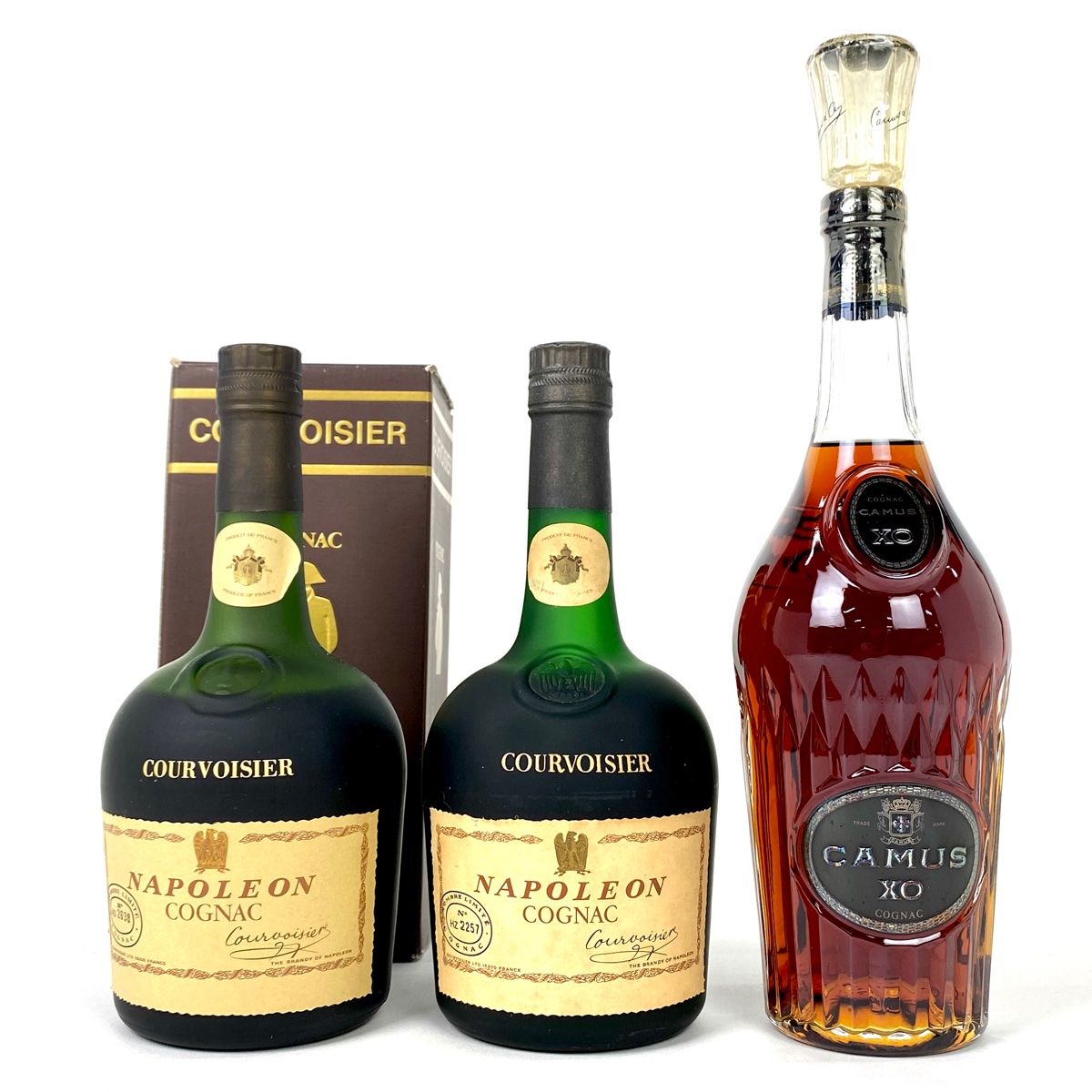 カミュ クルボアジェ コニャック ブランデー 3本セット 【古酒】 3本 クルボアジェ カミュ コニャック 700ml ブランデー セット 【古酒