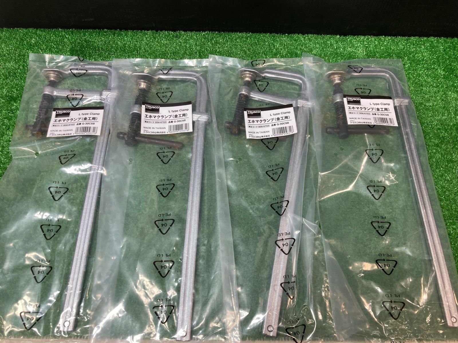 TRUSCO エホマクランプ 金工用 最大口開300mmX深さ80mm G-30CS8 岩槻店
