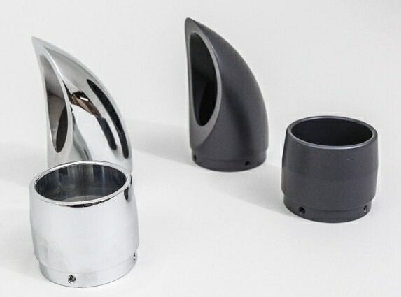 COMPETITION SERIES 2-INTO-1 フルエキゾースト 2010〜16年ツーリング ストレートカットチップ クローム