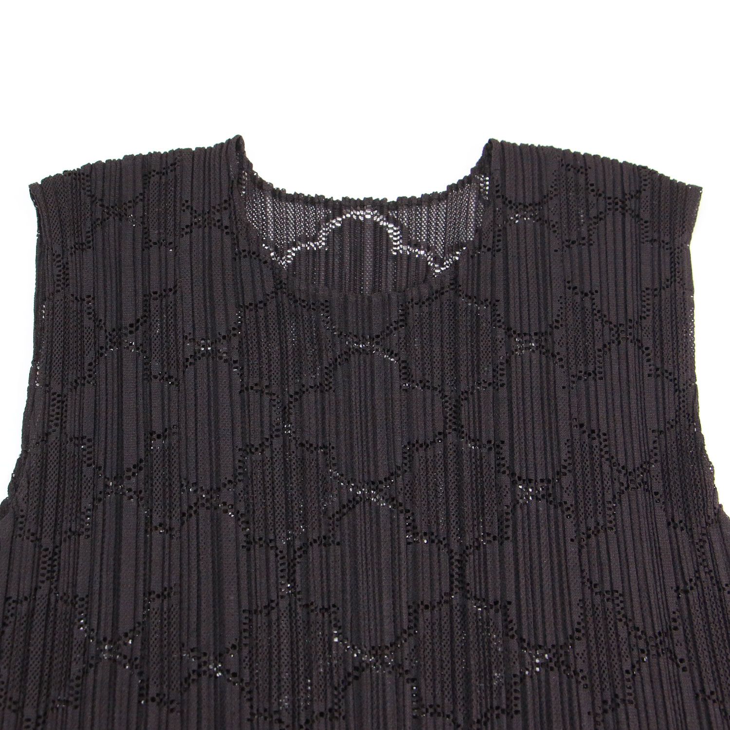 PLEATS PLEASE プリーツプリーズ チュニック ダークブラウン