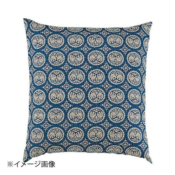 【新品】綿 座布団HY 正倉院51083 青 410×410 セット