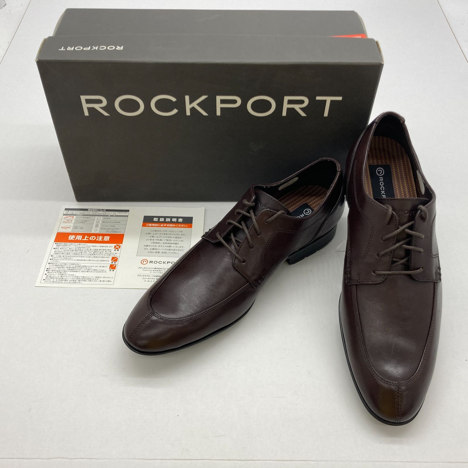 ROCKPORT ロックポート 本革レザー スニーカー ビジネスシューズ