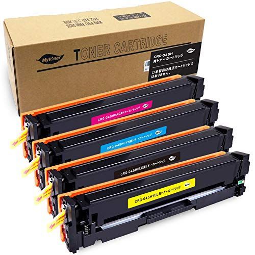 CRG-045H 4色セット_Mytoner 【Mytoner】キヤノン CRG-045H CANON CRG