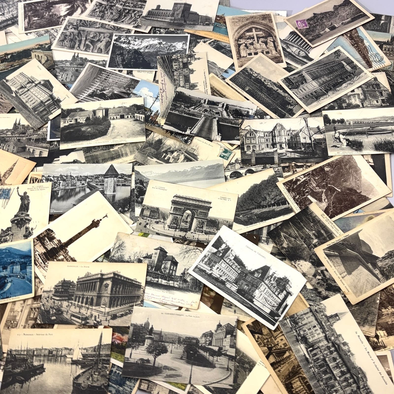 フランス＆ヨーロッパの古いポストカードまとめ買い