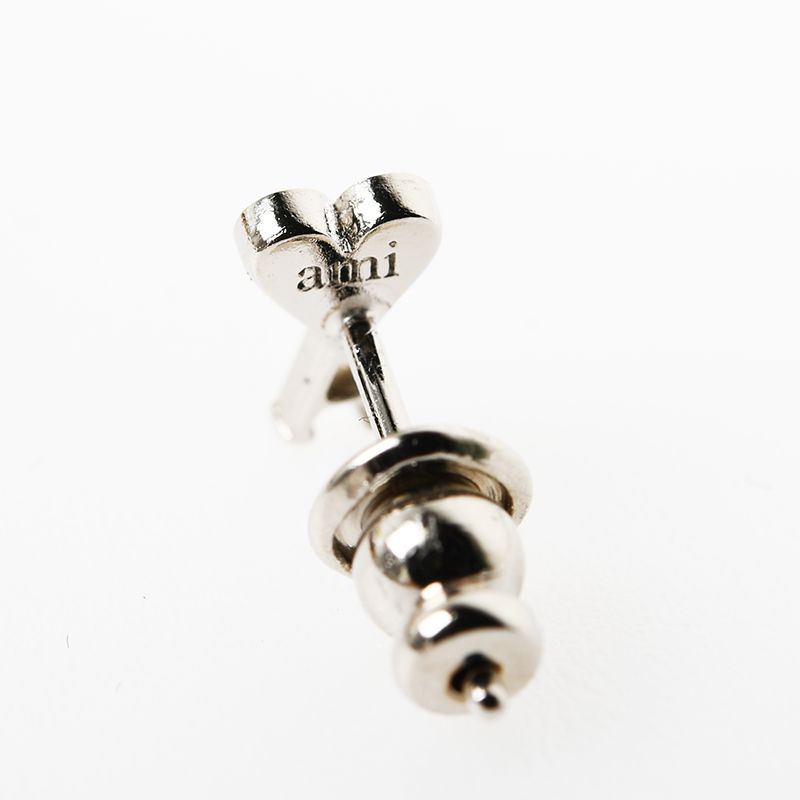 AMI PARIS ピアス さりげない存在感♪【AMI PARIS】Ami de Coeur シングルピアス