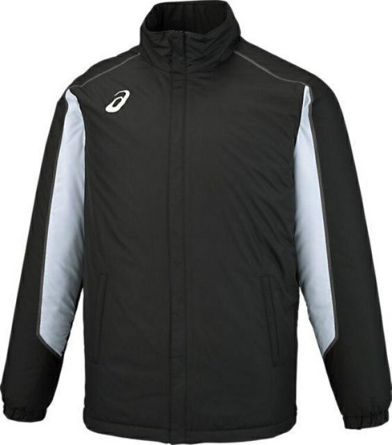 asics アシックス 39 WARMER JKT Pブラツク XS 2031A233 1 | スポーツ メンズ XS ブラック 黒ウェア アウター ウォーマージャケット 保温性 アウトドア ポリエステル100% 再帰反射付き 背ベンチレーショ