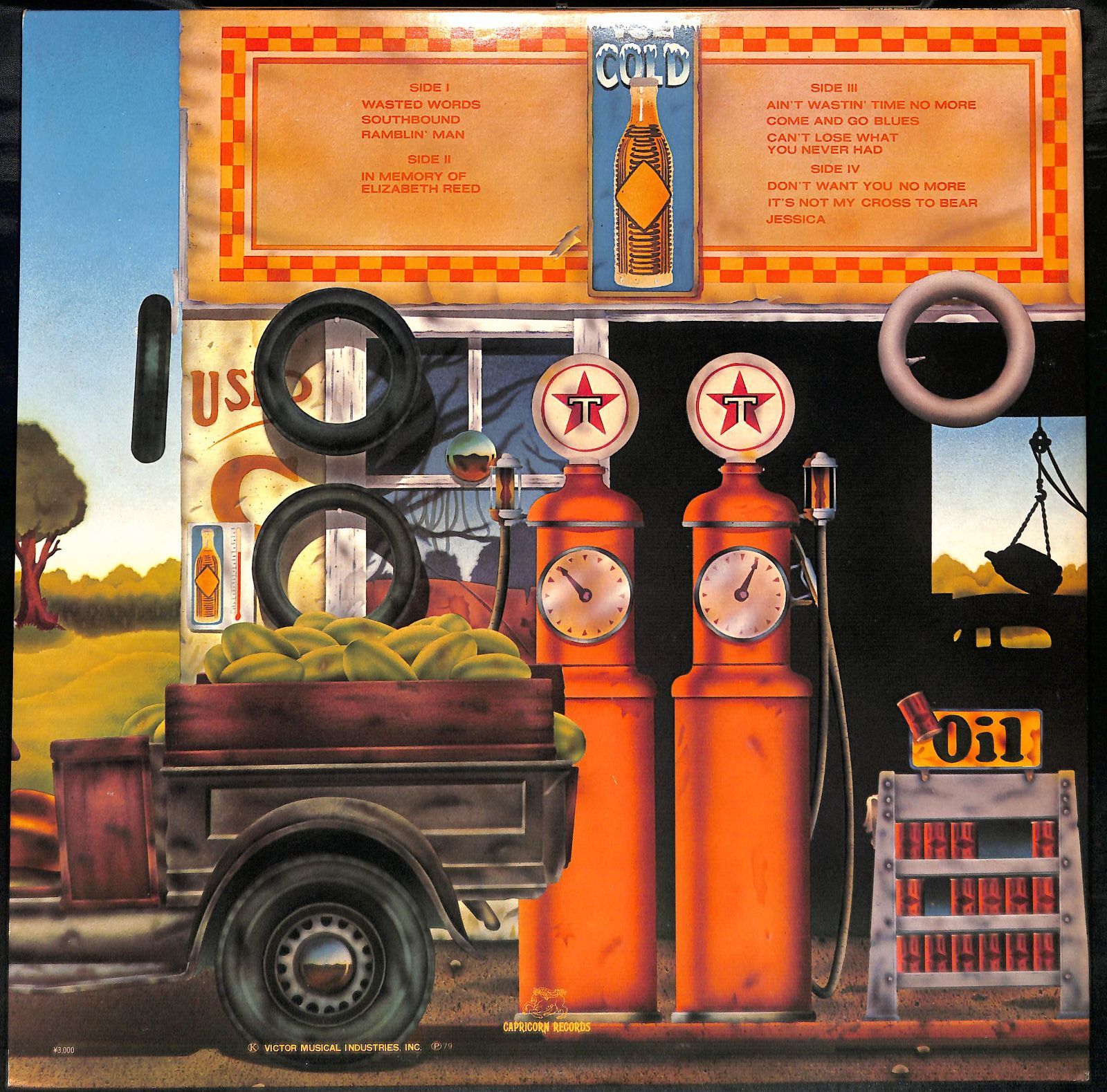 IN0055【帯付き2LP】The Allman Brothers Band オールマン IN0055【帯付き2LP】The Allman Brothers Band オールマン
