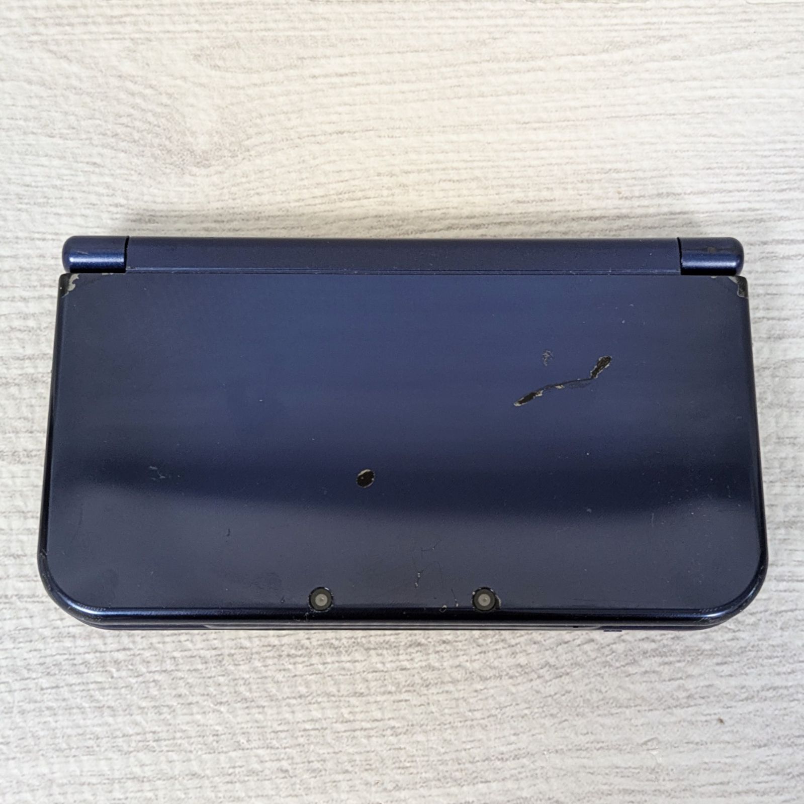 任天堂 Nintendo NEW 3DS LL RED-001 本体 メタリックブルー 動作 済 タッチペン付き