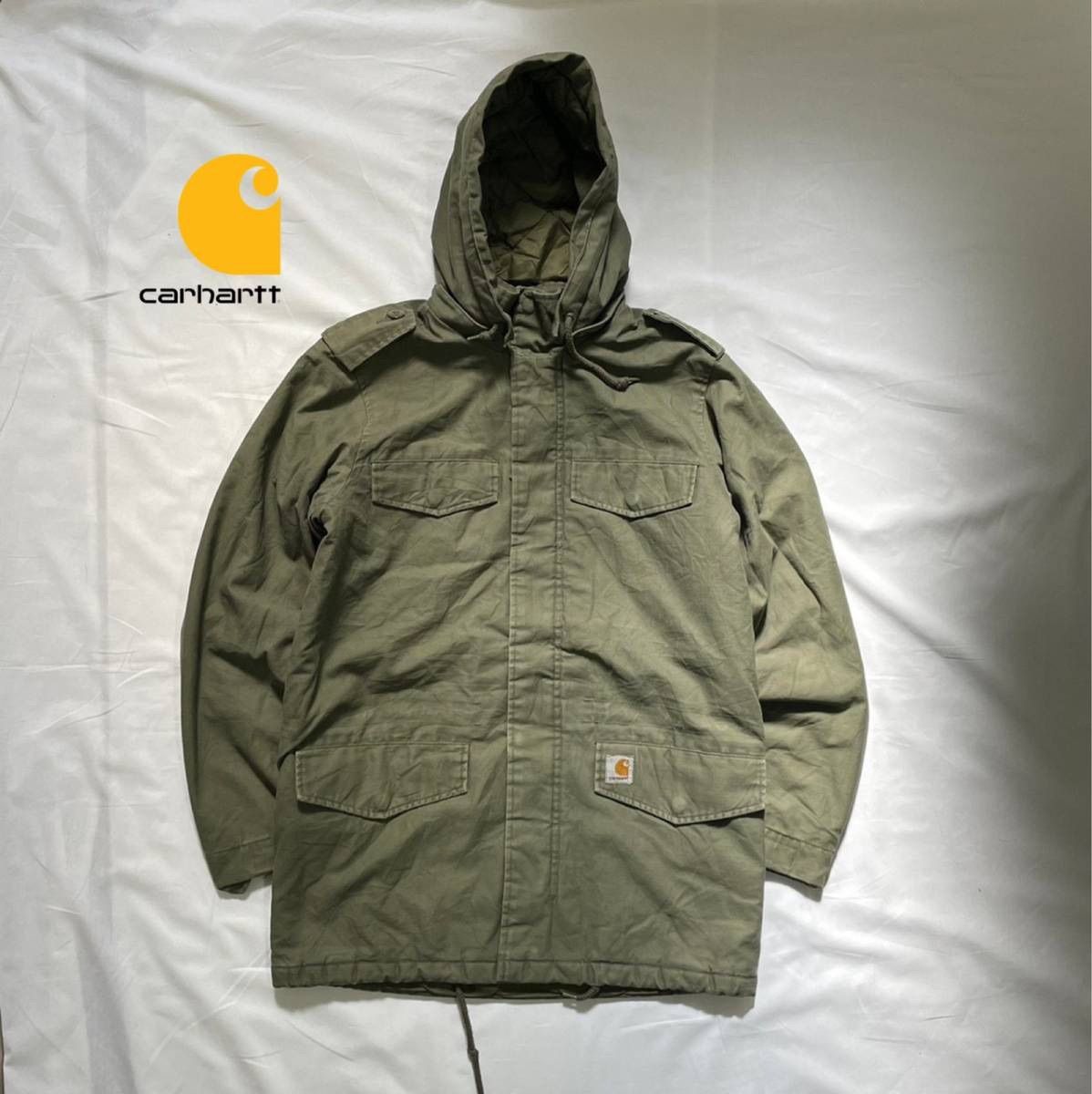 carhartt カーハート マウンテンパーカー パーカー カーキ グリーン M