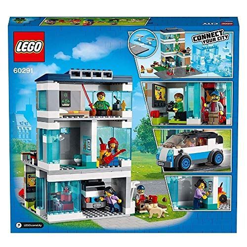 レゴ LEGO シティ モダンハウス ロードプレート付 60291 おもちゃ ブロック プレゼント 家 おうち 男の子 女の子 5歳以上