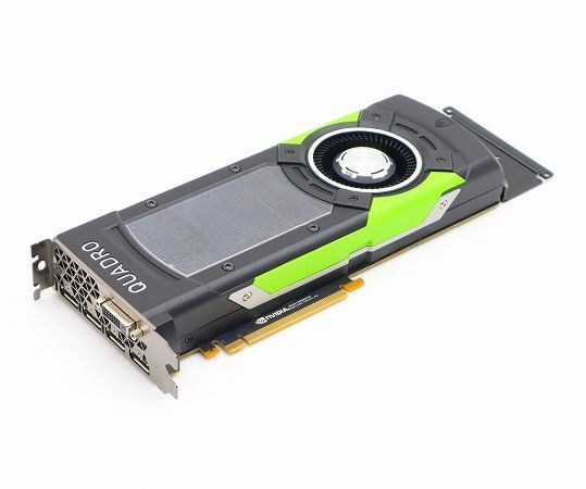 nVIDIA Quadro P6000 動作確認済 PCI Express 3.0x16 DisplayPort(x4