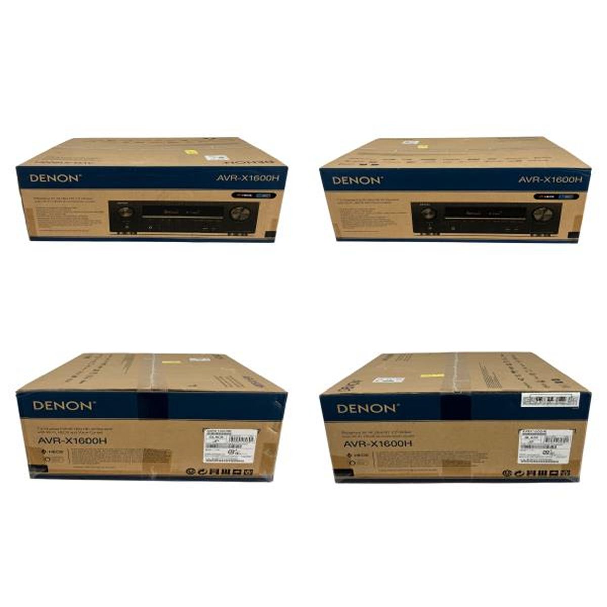 DENON AVR-X1600H AVアンプ デノン 音響機材 未使用 未開封品