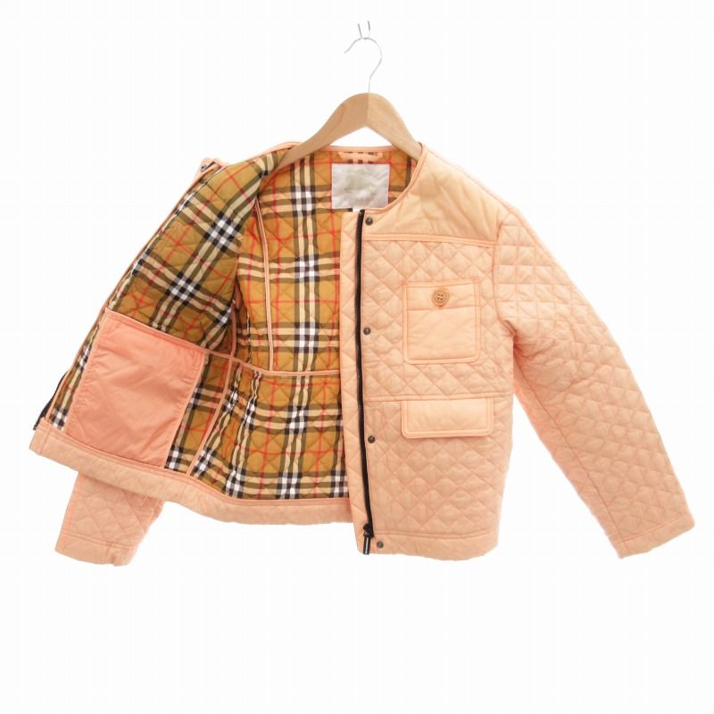 新品 バーバリー アウター 80 90 キルティングジャケット ブルゾン