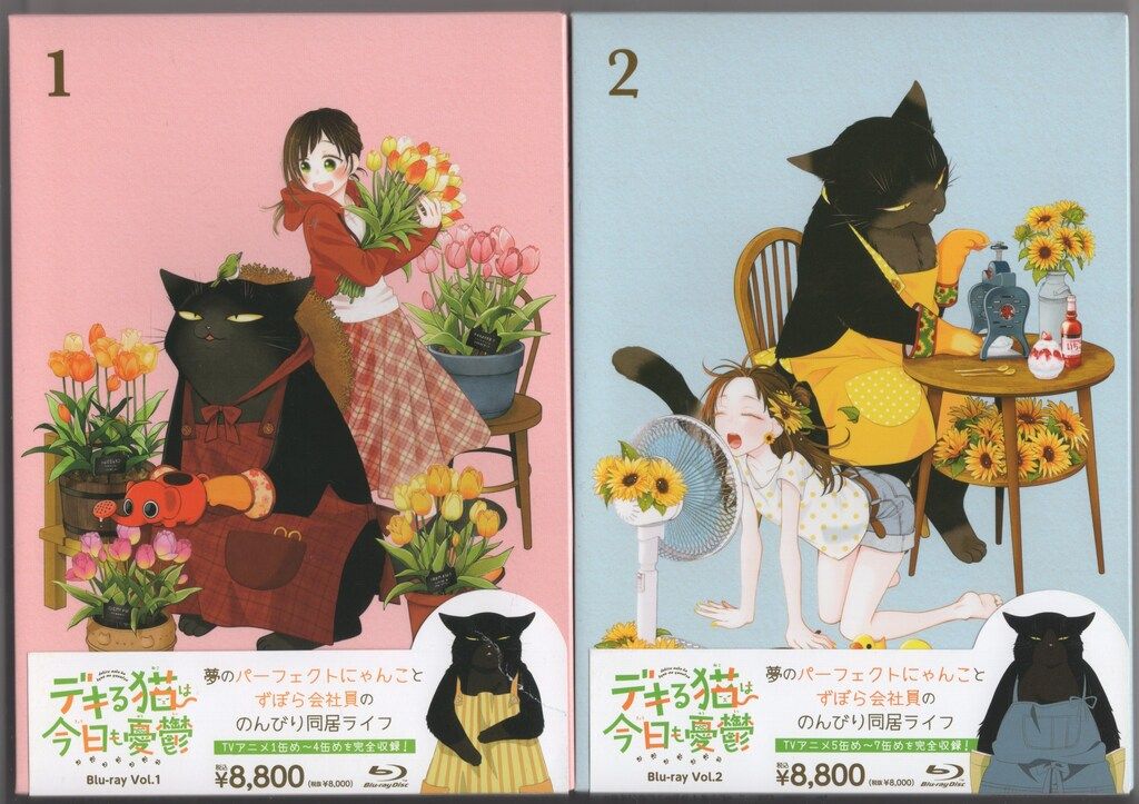アニメBlu-ray デキる猫は今日も憂鬱 全4巻 セット