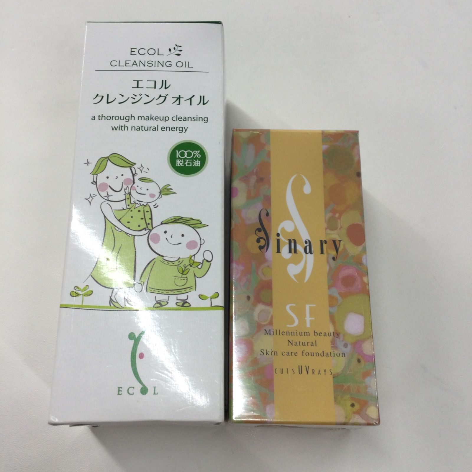 Y904 シナリー SF スキンケア ファンデーション イエロー 30ml・エコル  