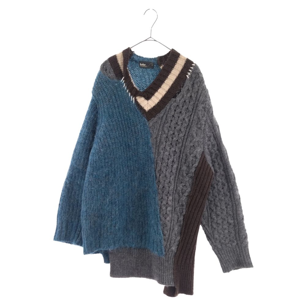 カタログ付属 20AW kolor クレイジーパターンニット 1 カラー