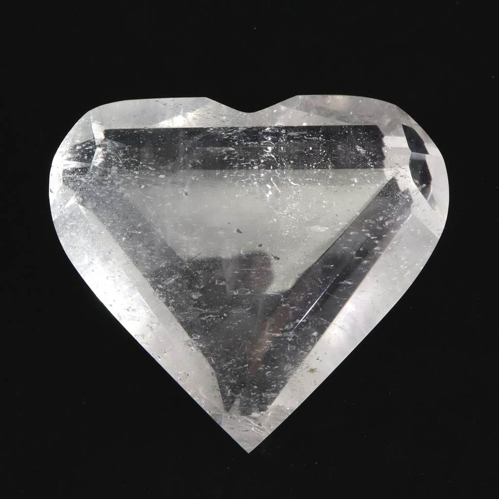 レムリアンクォーツ ハート☆ ブラジル産 レムリアンシード 68mmハート