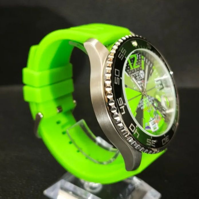 希少レア 未使用品 自動巻き】3H ITALIA M1.VERDE 52MM MULTICOLOR M1 