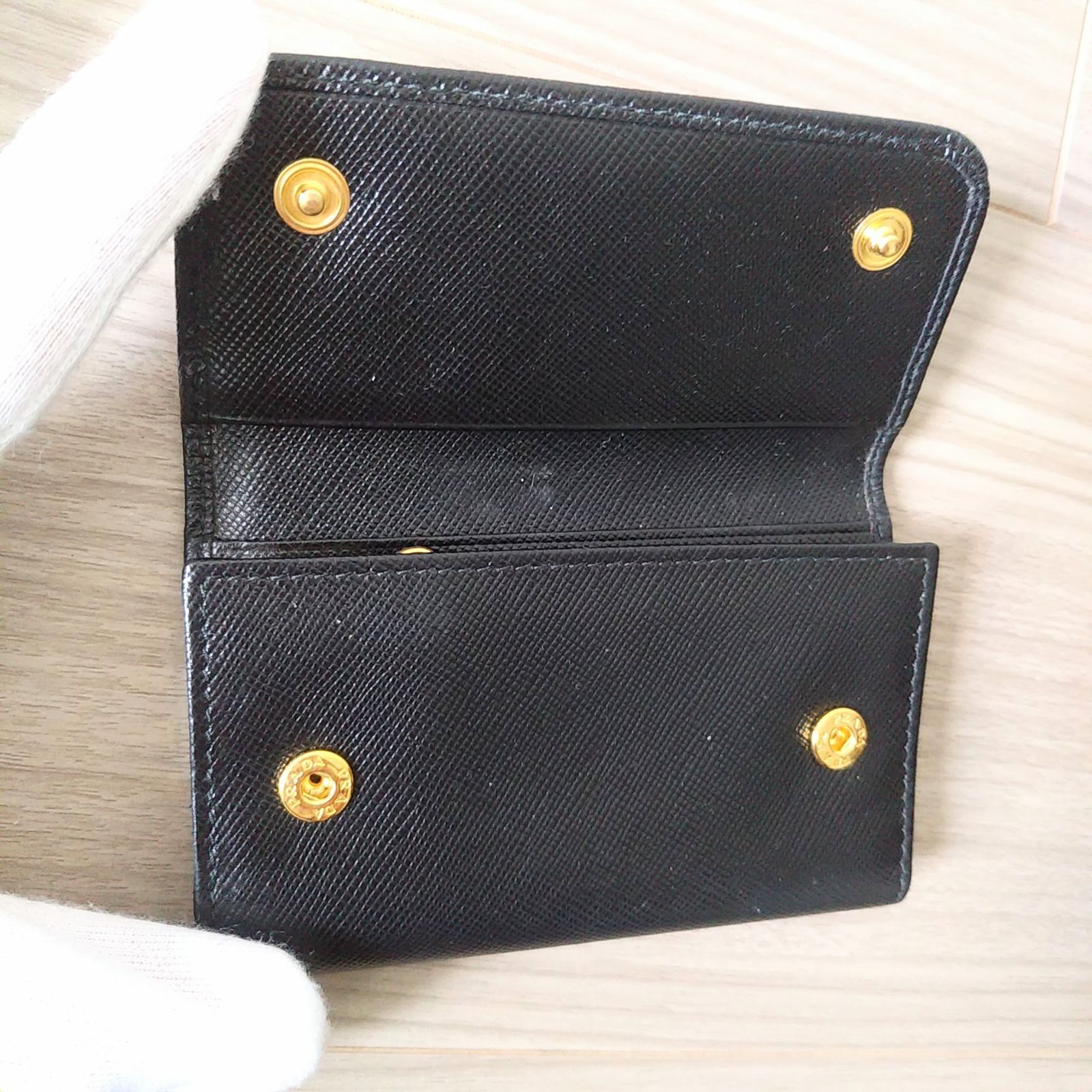 PRADA／プラダ キーケース サフィアーノレザー 型番1M0222 正規