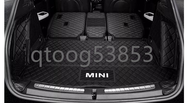 BMW mini ミニF54 F55 F56 F60 R56 R60 トランク トイレ 防水マット 全面保護 黒YR売れ筋商品