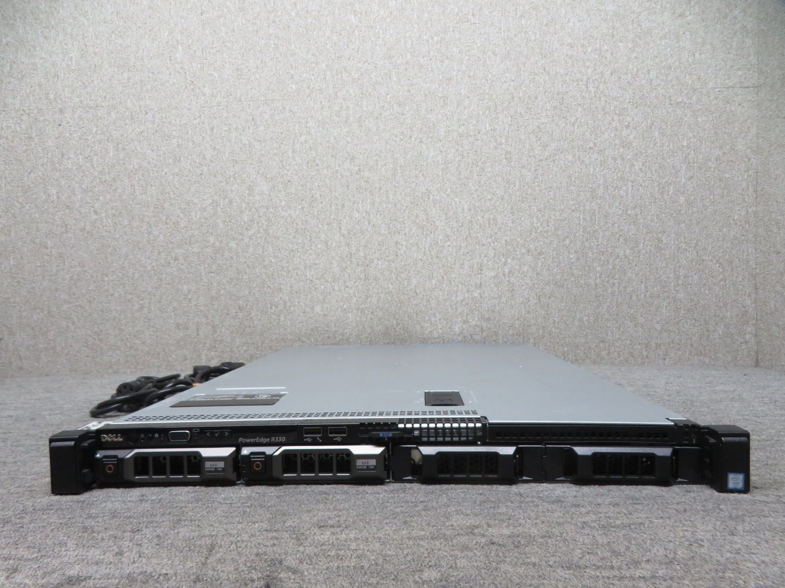 【サーバー】◆DELL PowerEdge R330◆高性能Xeon E3-1270 v5/高速600GB×２ HDD【RAID1】/メモリ8GB◆Windows Server 2019◆到着後すぐに使える サーバー】◇DELL PowerEdge R330◇高性能Xeon E3-1270 v5/高速