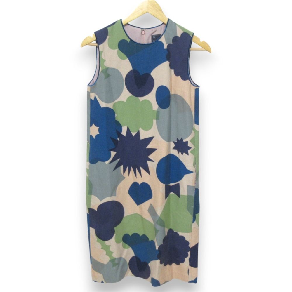 美品 mina perhonen ミナペルホネン flower basket ウール×シルク  