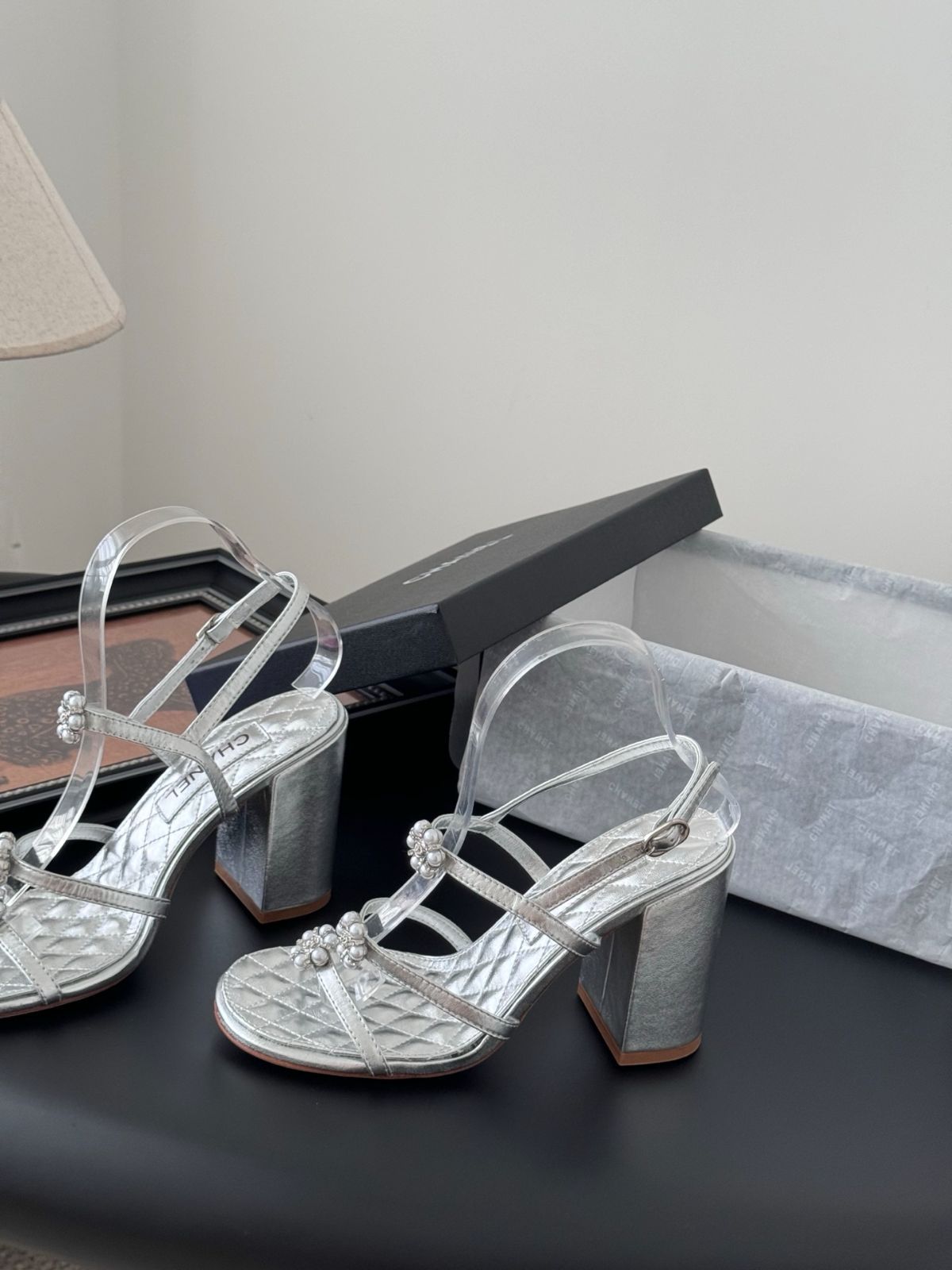 【エレガント♪】CHANEL サンダル 25C org.jpg