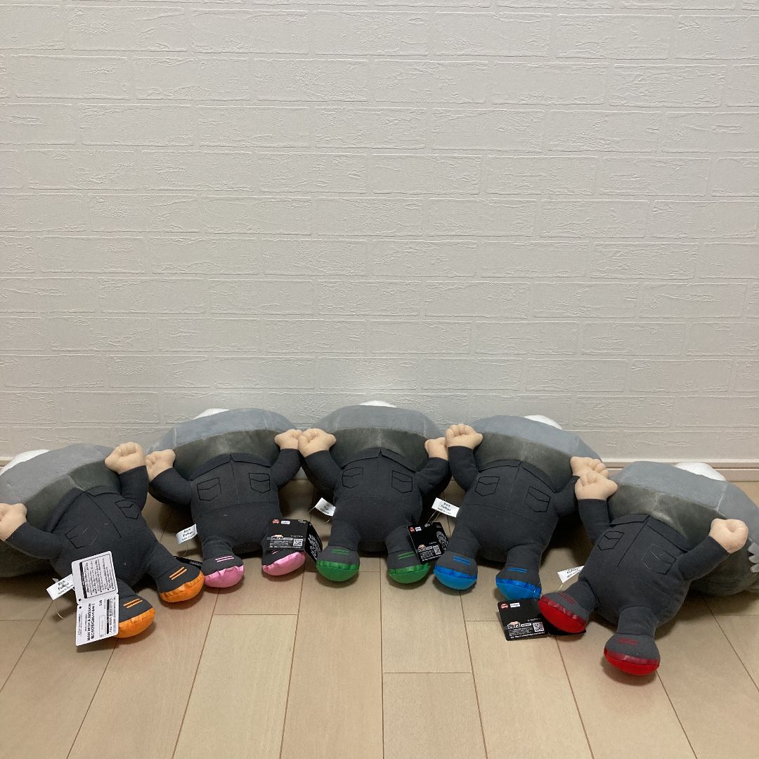 MAN WITH A MISSION 寝ころびBIGぬいぐるみ コンプセット - メルカリ