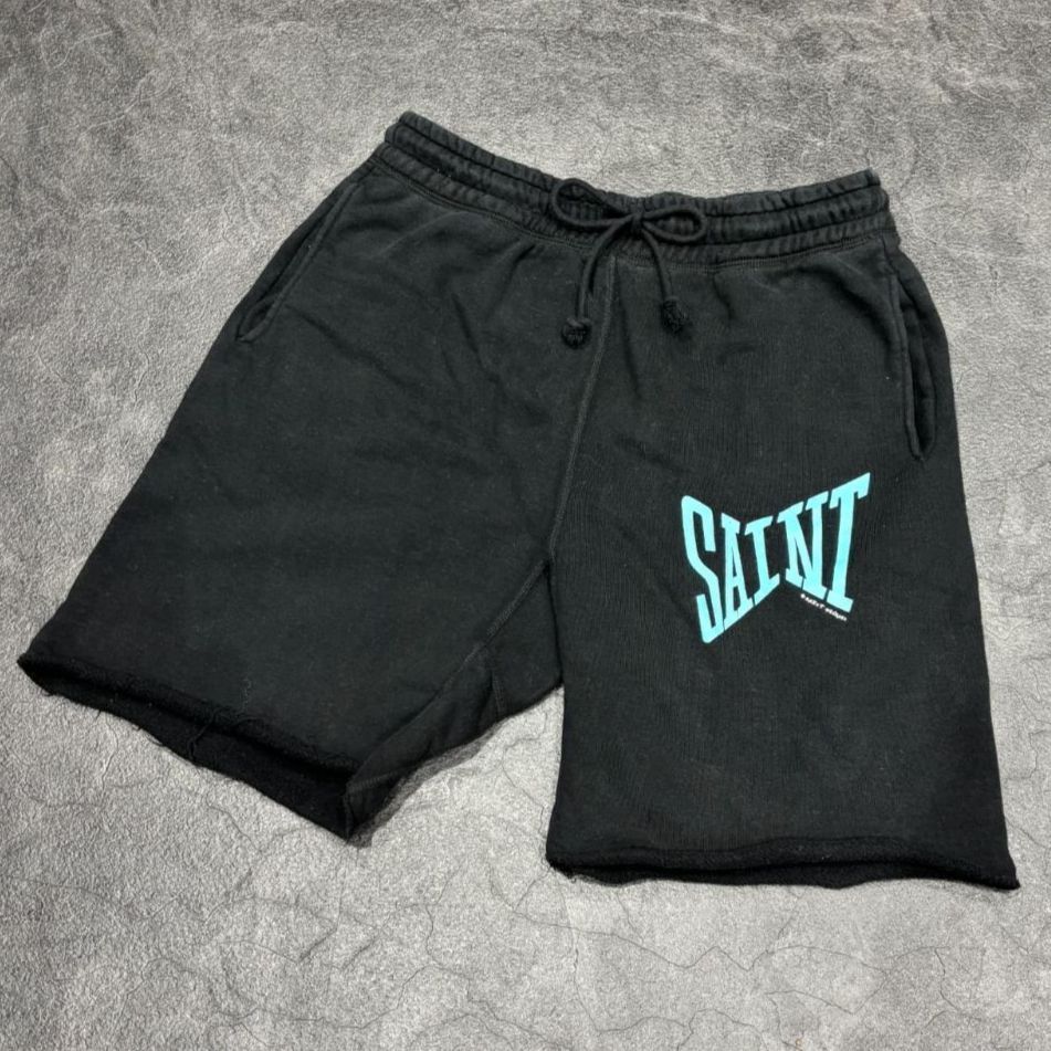 SAINT MICHAEL セントマイケル ショートパンツ ボトムス メンズ ブラック Sサイズ