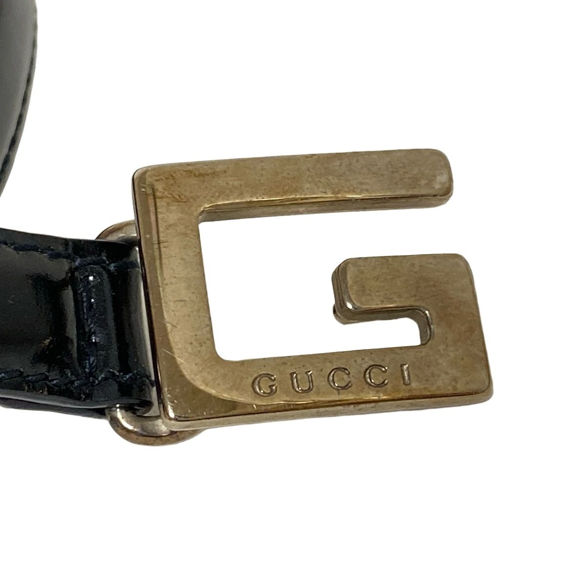 GUCCI(グッチ) ベルト 70 - 黒 レザー - メルカリ