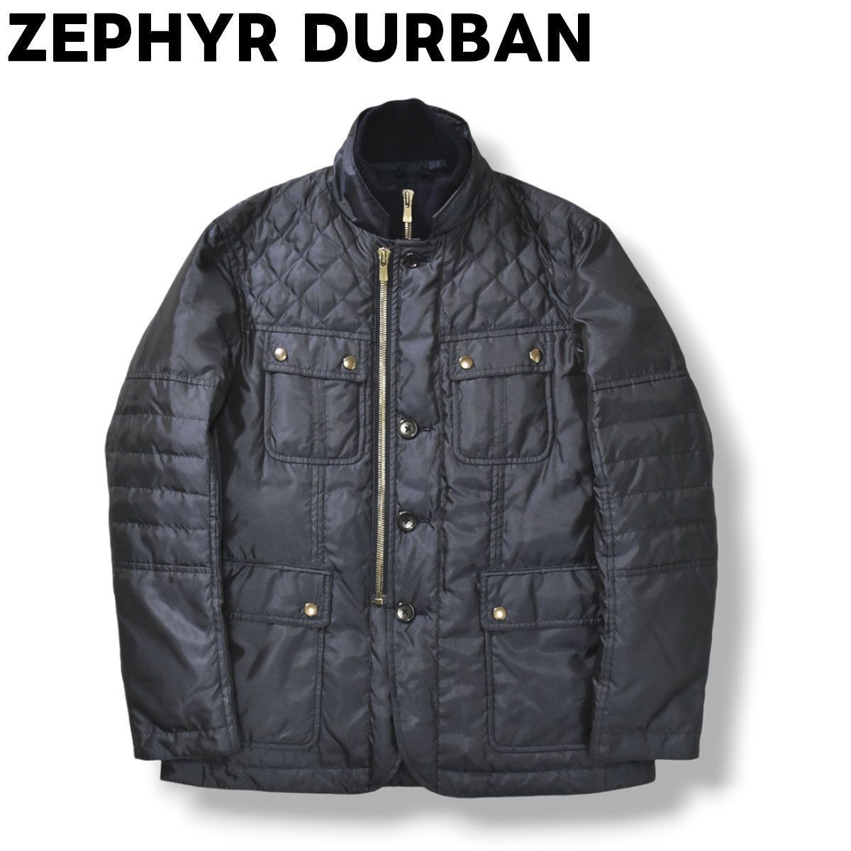 美品】 ゼファー ダーバン ZEPHYR DURBAN キルトダウン 美品】 ゼファー ダーバン ZEPHYR DURBAN キルトダウン