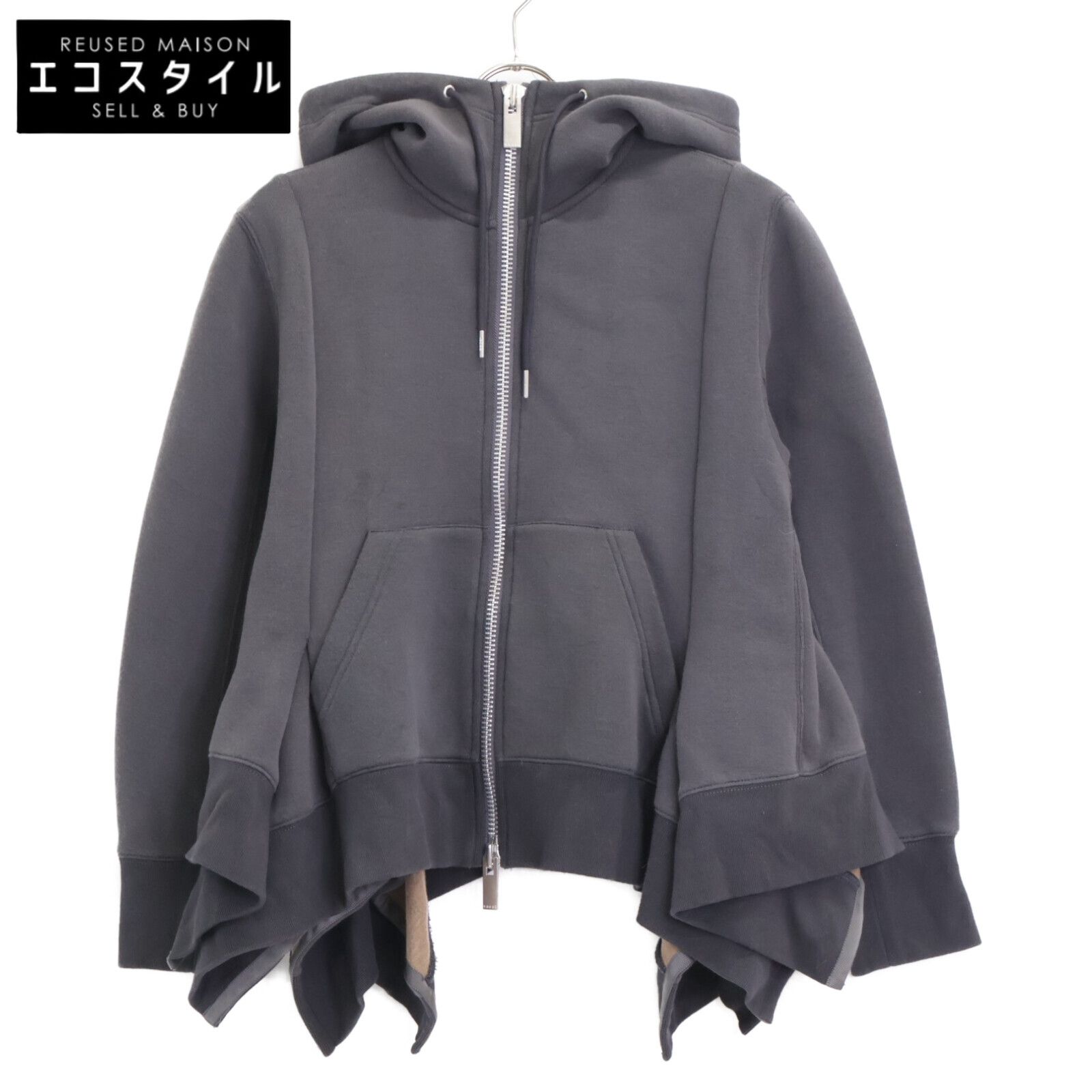 sacai サカイ 24-07163 ｽﾎﾟﾝｼﾞｽｳｪｯﾄﾊﾟｰｶｰ 38