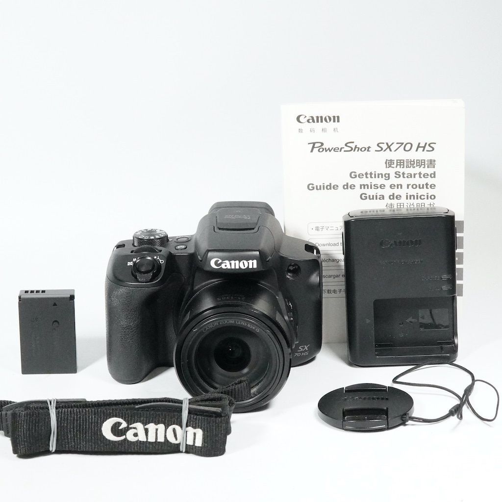 Canon キャノン SX 70 HS ブラック 1週間保証 |1659