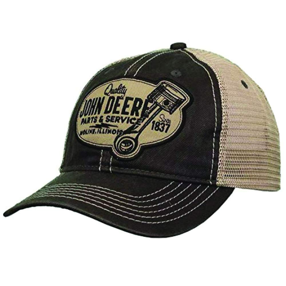【在庫セール】Cap Chan u0026 Panel Mesh， 6 Unstruct-Oxford-Os ブラック Deere Free John Size