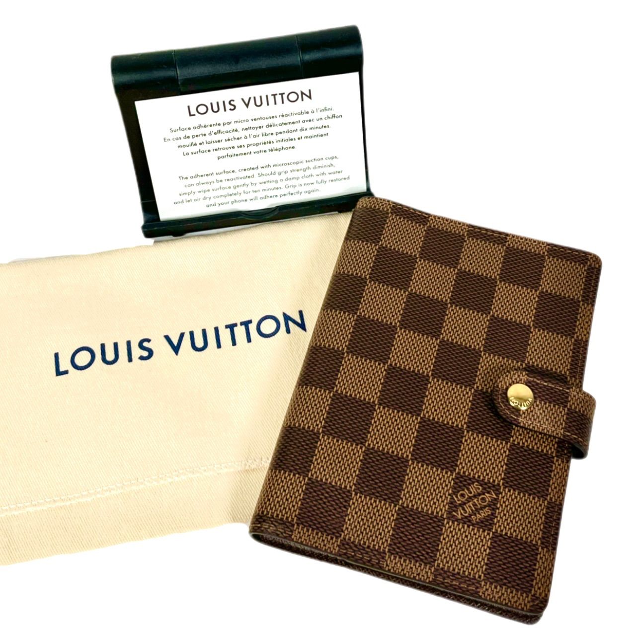 LOUIS VUITTON ルイヴィトン R20700 ダミエ アジェンダPM 手帳