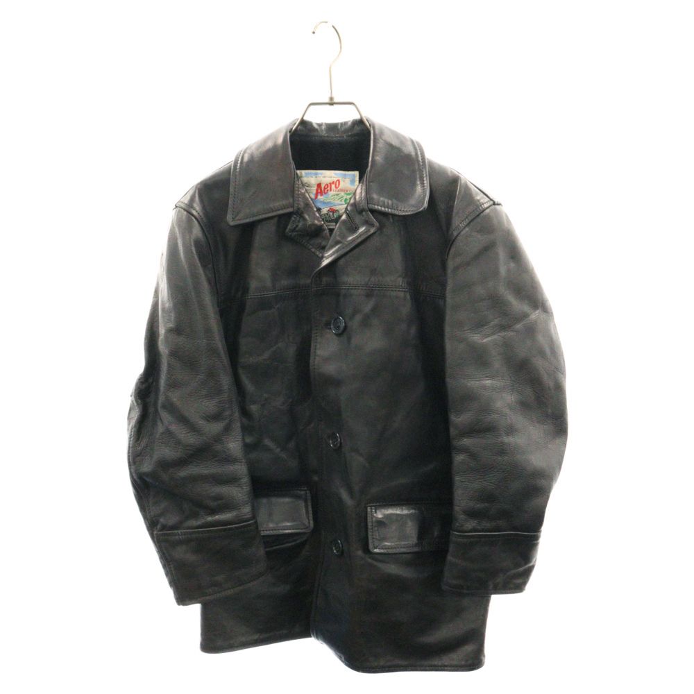 AERO LEATHER エアロレザー Veste des Rallye ホースハイド ウール コート レザージャケット ブラック587センチ肩幅 |  titanyummakina.com.tr - ライダースジャケット