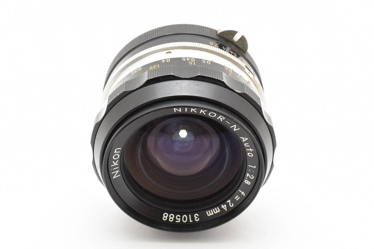 ☆美品☆ ニコン NIKKOR-N Auto 24mm F2.8 非Ai ☆ L30#6307 ☆美品☆ ニコン NIKKOR-N Auto 24mm F2.8 非Ai ☆ L30#6307