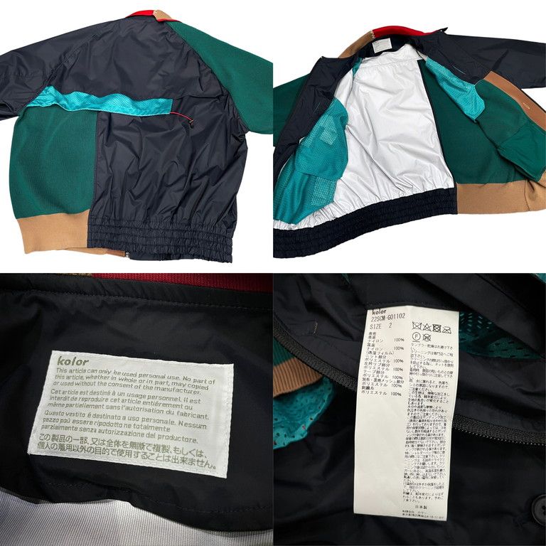 kolor 22SS ZIP BLOUSON ジップアップ ファスナーブルゾン
