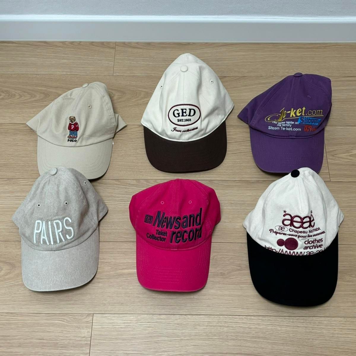 【Bunjang商品韓国直送】キャップ POLO Ralph Lauren（ポロ） ゲド Teket(テケット) PAIRS(ペアース)